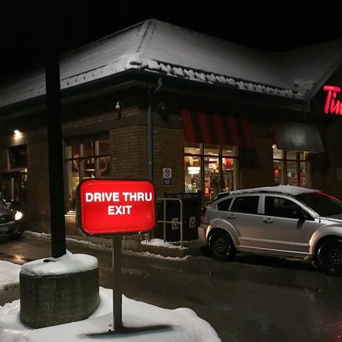 Image of Tim Hortons protest is AI-generated